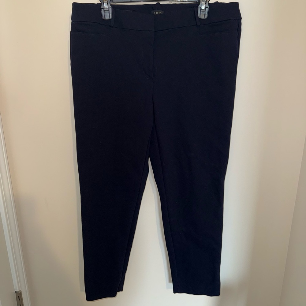 Navy Blue Loft Dress Pants